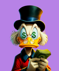 Uncle Scrooge Oversized T-shirt