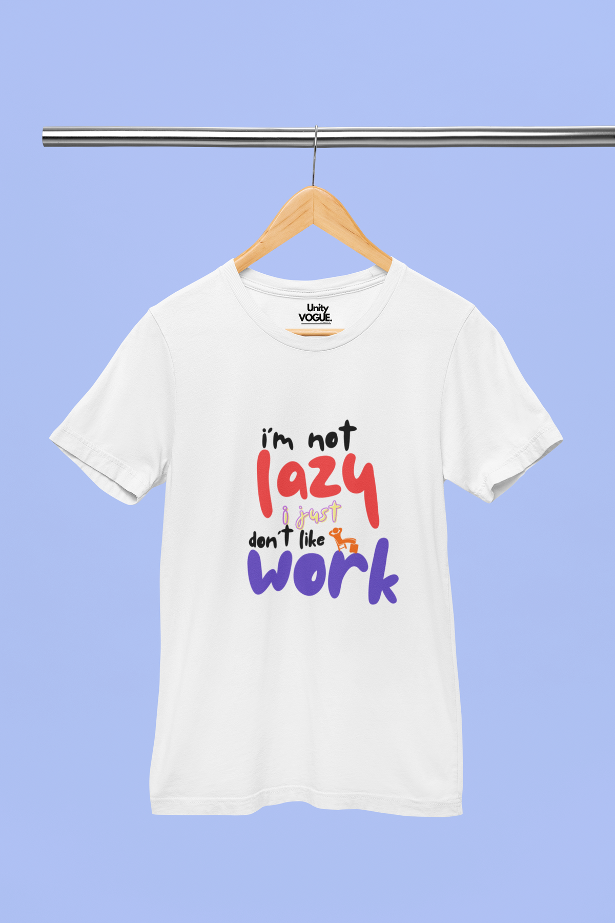 I'm Not lazy Classic fit T-Shirt