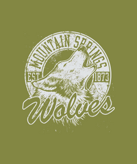 Mountain Springs Wolves Unisex Classic Hoodie