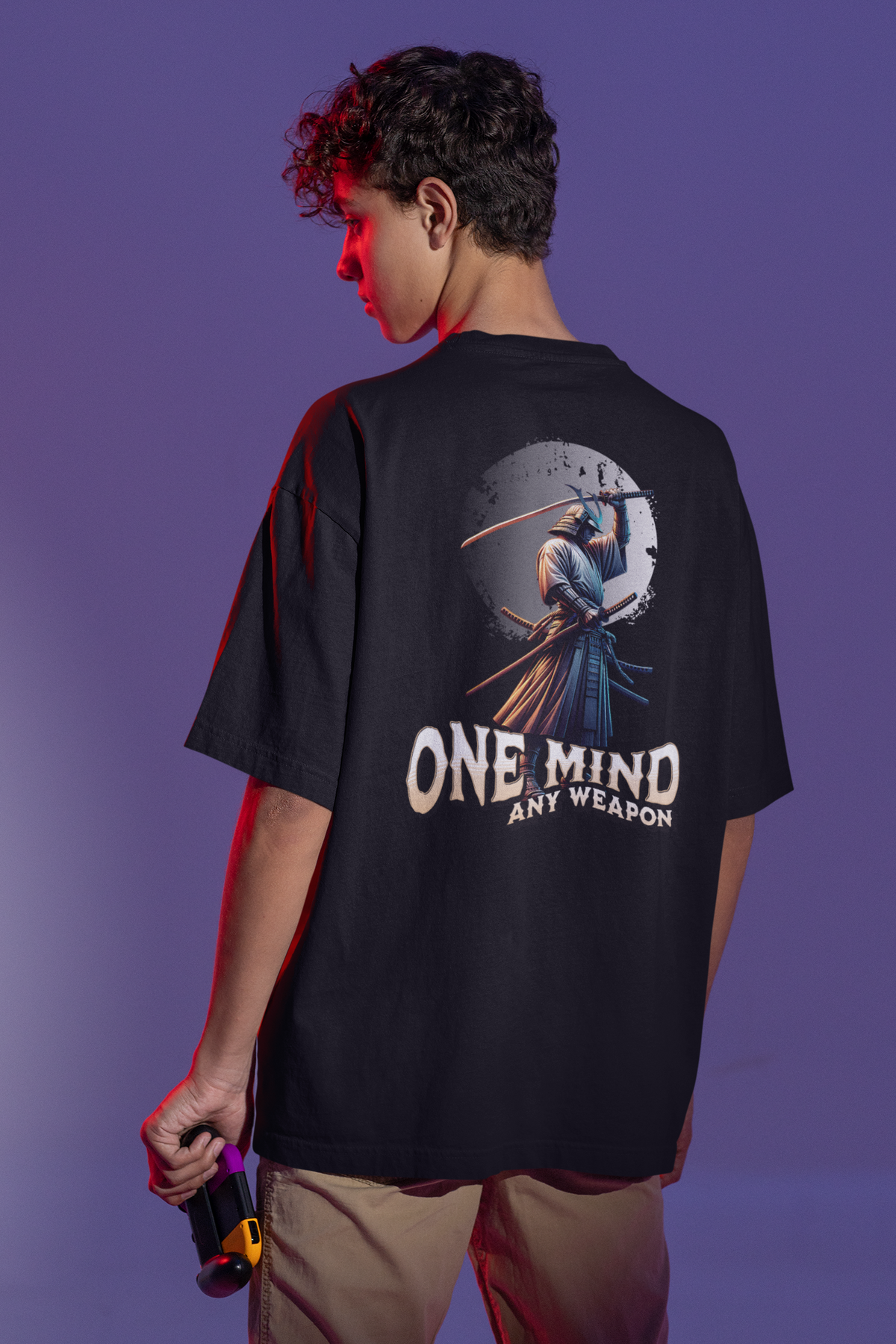 OneMind Any Weapon Oversized T-shirt