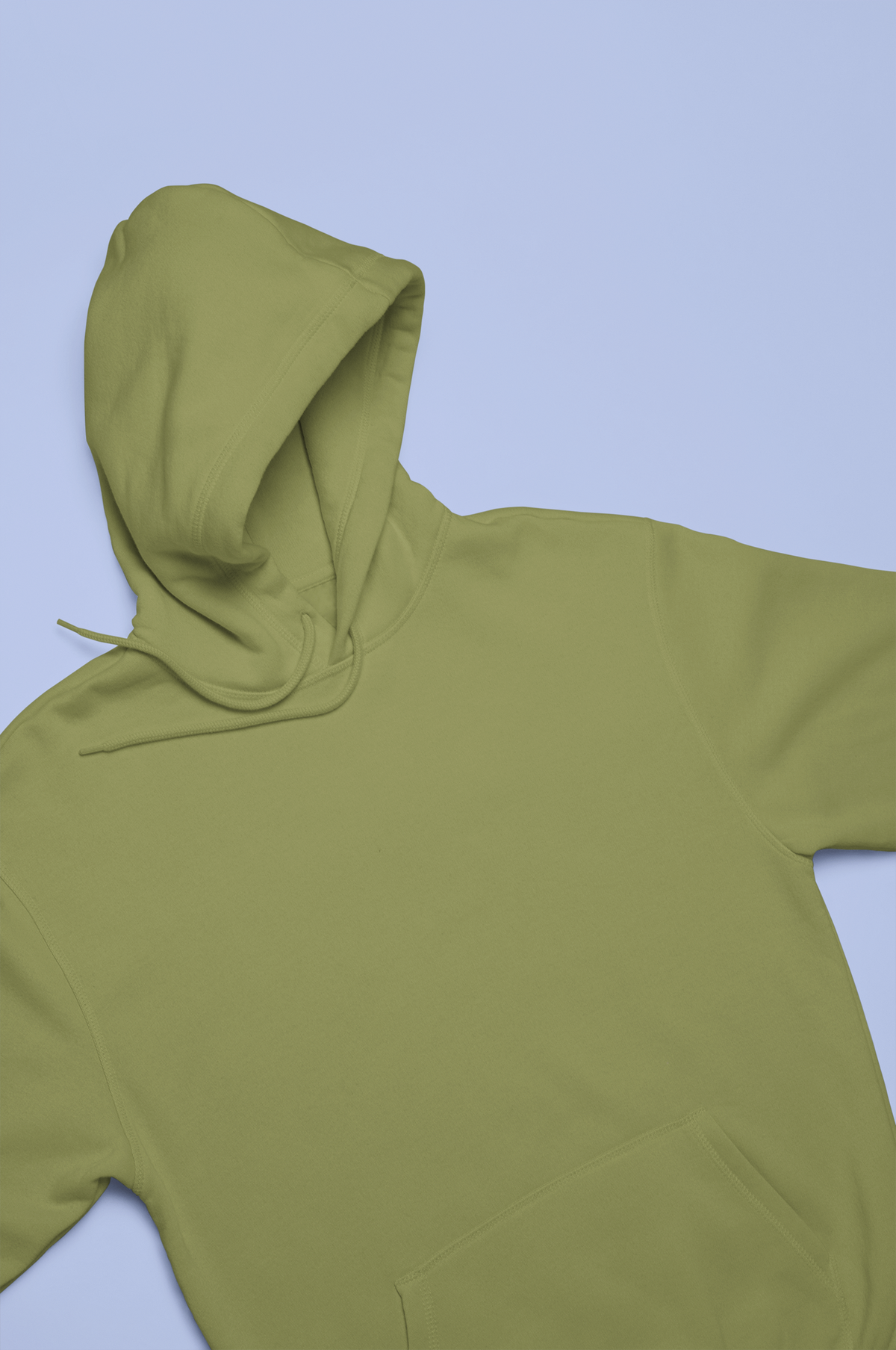 Plain Green Unisex Classic Hoodie