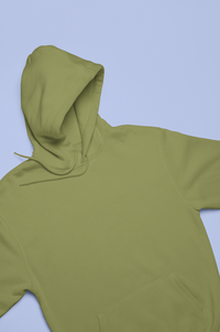 Plain Green Unisex Classic Hoodie