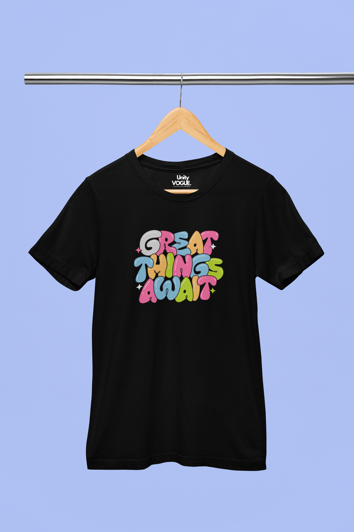 Great things Await Classic fit T-Shirt