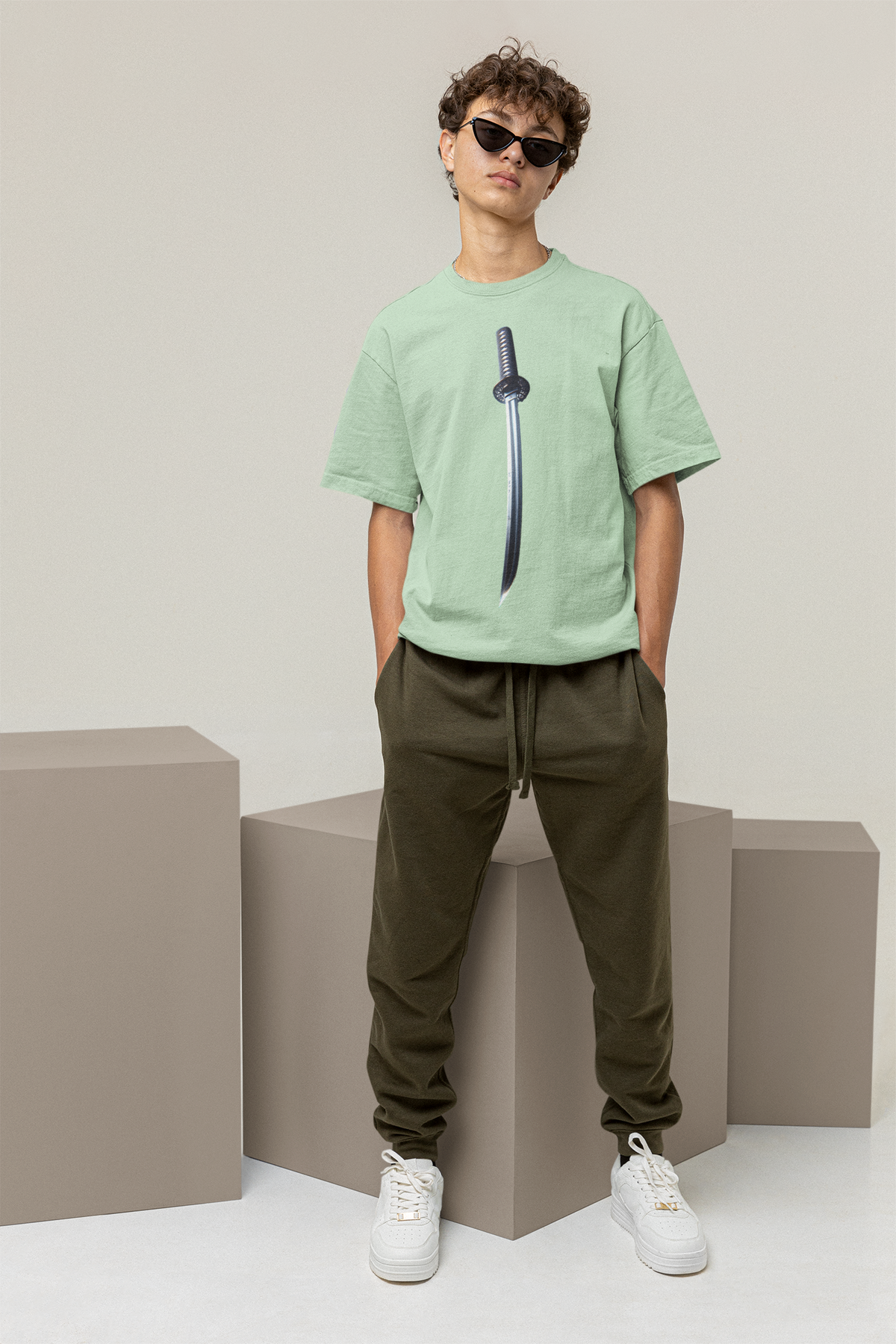 OneMind Any Weapon Oversized T-shirt